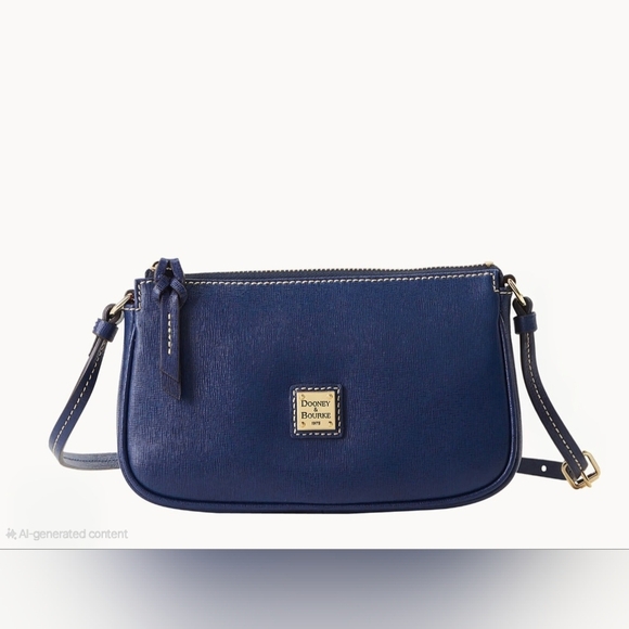 Dooney & Bourke Saffiano Lexi Crossbody Bqg Used Once Great Condition , Modern - Picture 1 of 7